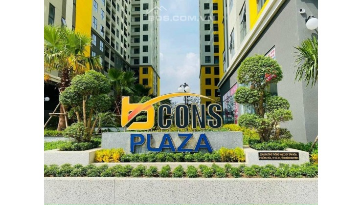 Bcons Plaza 1.650 tỷ 2pn view ngoài, chuyển nhượng được, nhận nhà ở liề. duy nhất căn đẹp giá rẻ